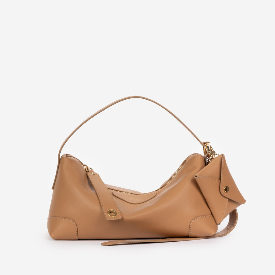 FARENELLA Elsa Mini · Borsa a spalla in pelle