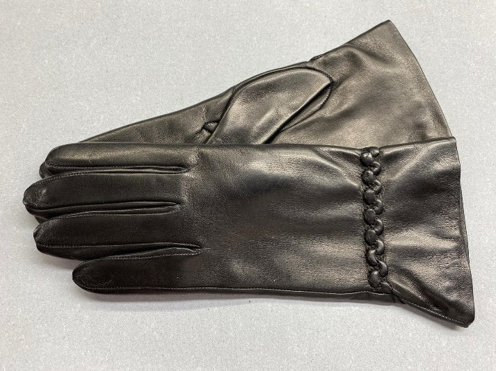 PARLATI 1942 U107D · Guantes de nappa con detalle trenzado