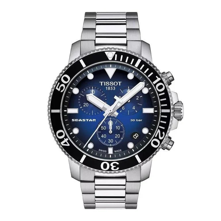 Tissot Seastar 1000 Chronograph T120.417.11.041.01 · Azul