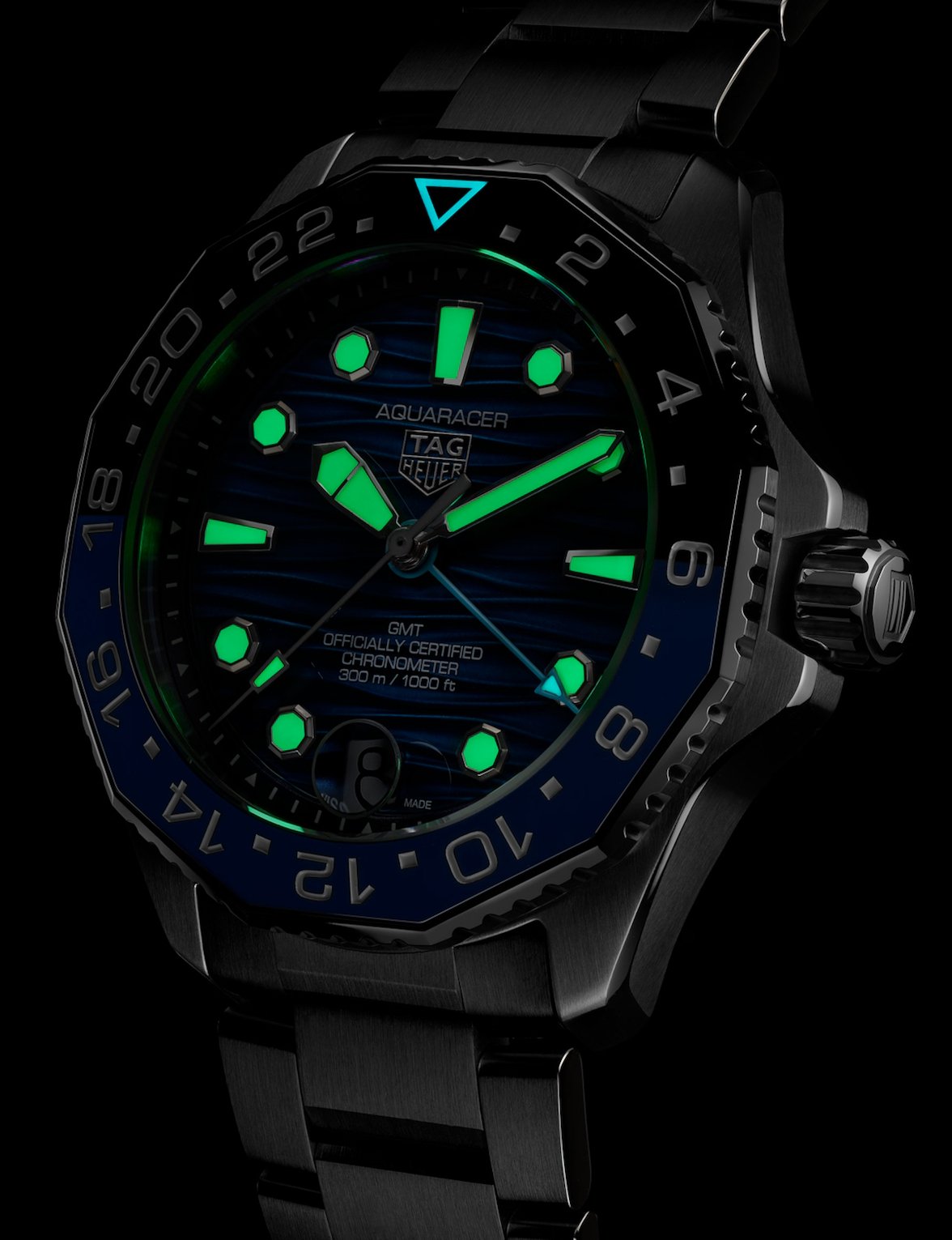 TAG Heuer Aquaracer Professional 300 GMT WBP5114.BA0013 · Hombre