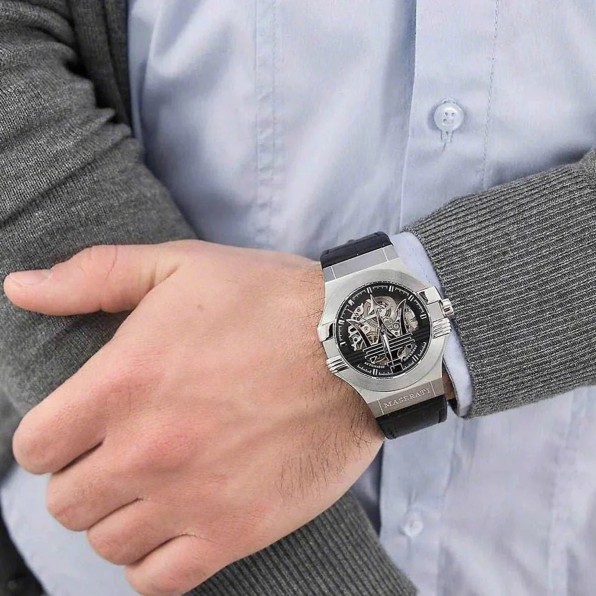 Maserati Potenza R8821108001 · Reloj automático de hombre