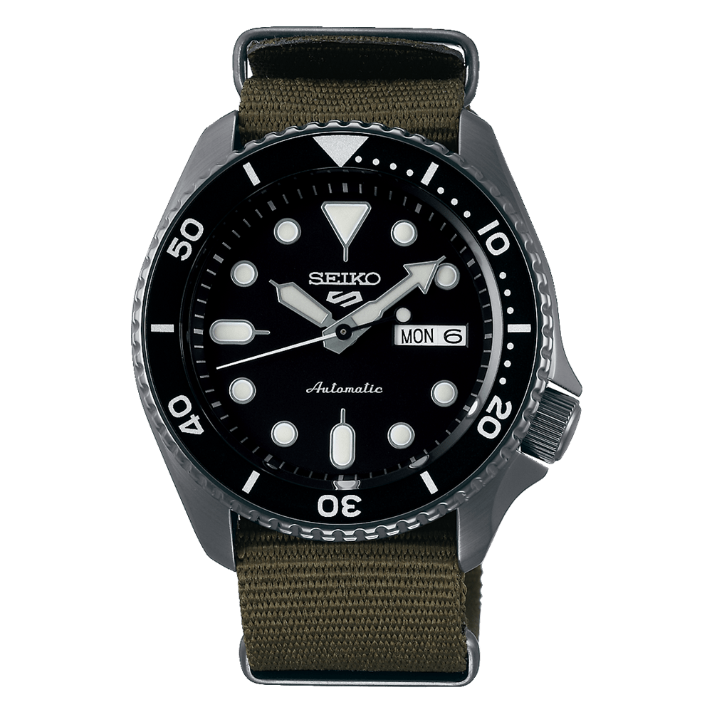 Seiko 5 Sports SRPD65K4 · Automatic Black
