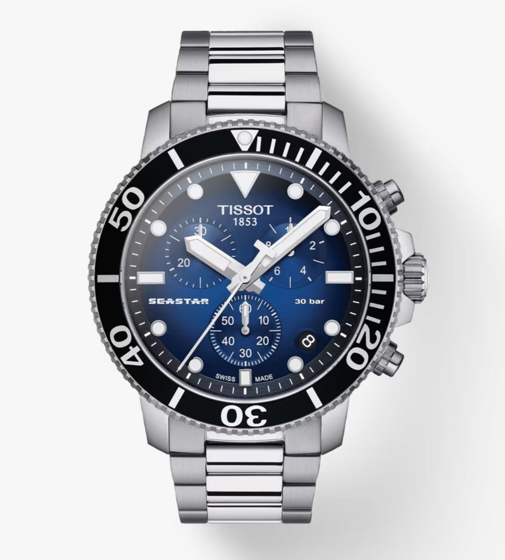 Tissot Seastar 1000 Chronograph T120.417.11.041.01 · Azul