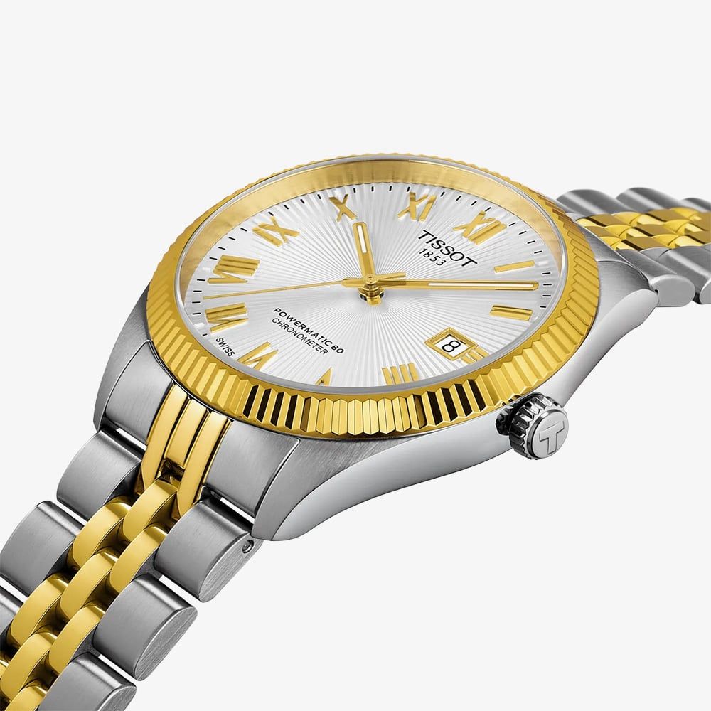 Tissot Ballade Powermatic 80 COSC T156.408.22.033.00 · Bicolor