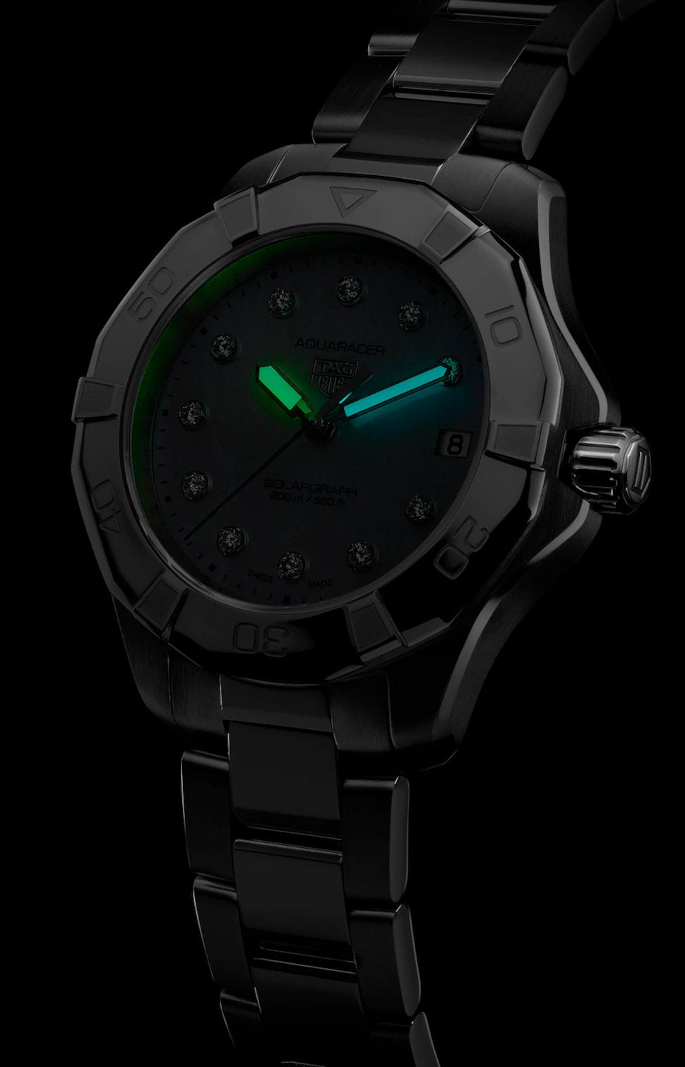TAG Heuer Aquaracer Professional 200 Solargraph WBP1313.BA0005 · Damen