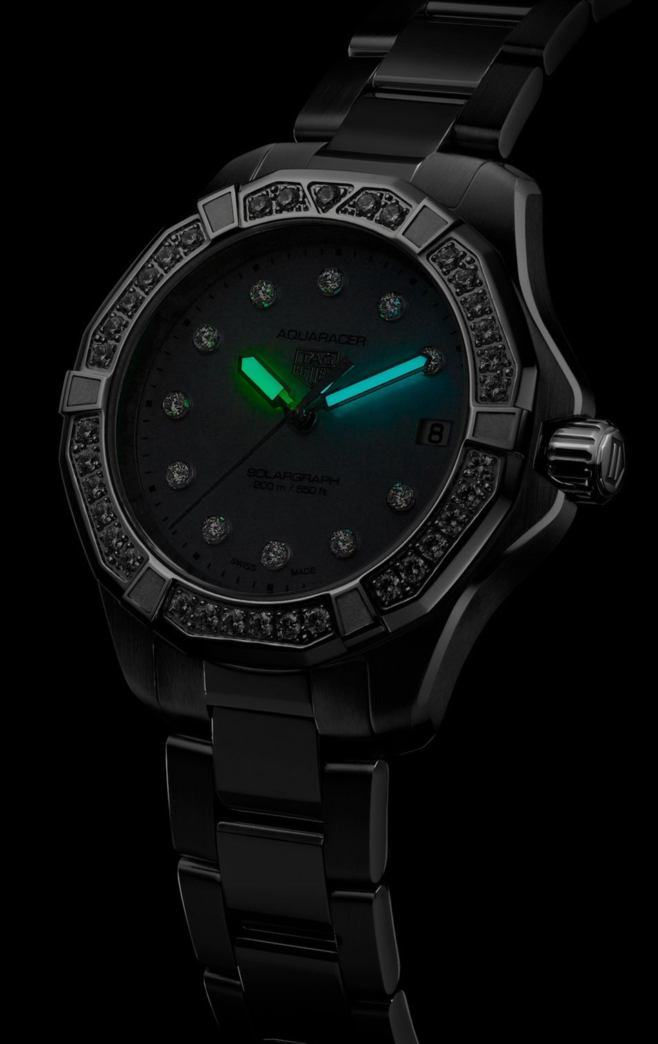 TAG Heuer Aquaracer Professional 200 Solargraph WBP1314.BA0005 · Donna
