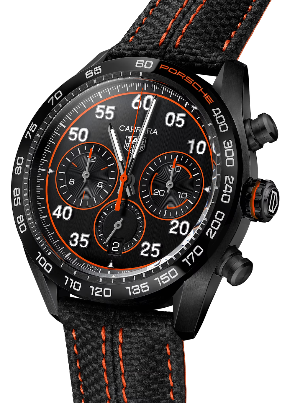 TAG Heuer Carrera Porsche Orange Racing Special Edition CBN2A1M.FC6526 · Hombre