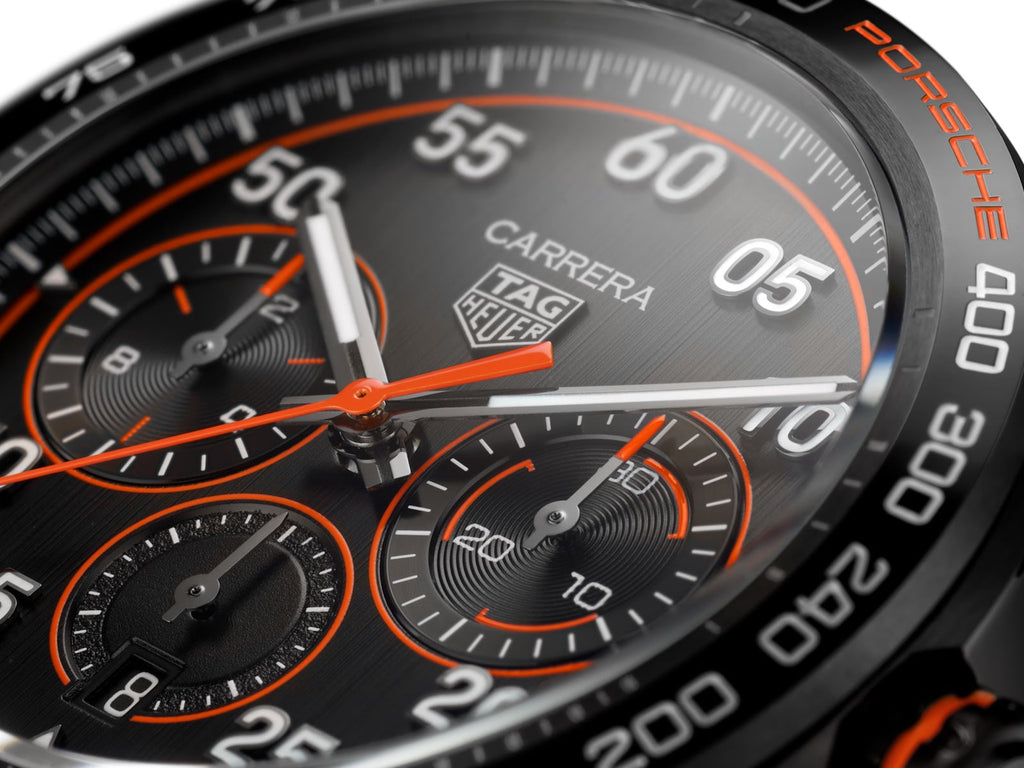 TAG Heuer Carrera Porsche Orange Racing Special Edition CBN2A1M.FC6526 · Hombre