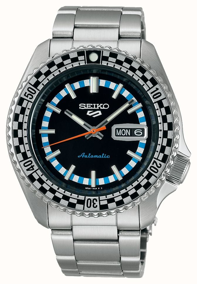 Seiko 5 Sports SRPK67K1 Checker Flag · Automatik
