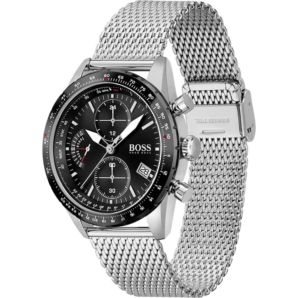 Hugo Boss Pilot HB1513886 · Cronógrafo negro