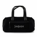 Saint Laurent · Schwarze Jacquard-Reisetasche