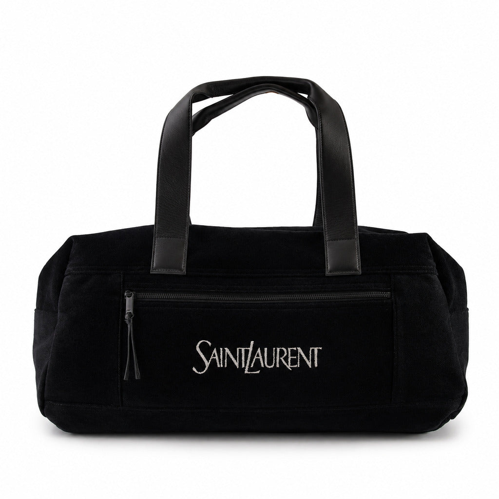 Saint Laurent · Sac de voyage Jacquard noir
