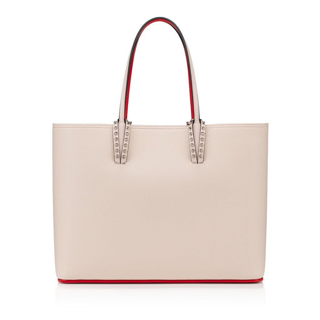 Christian Louboutin Cabata Large · Tote-Bag in Milchbeige