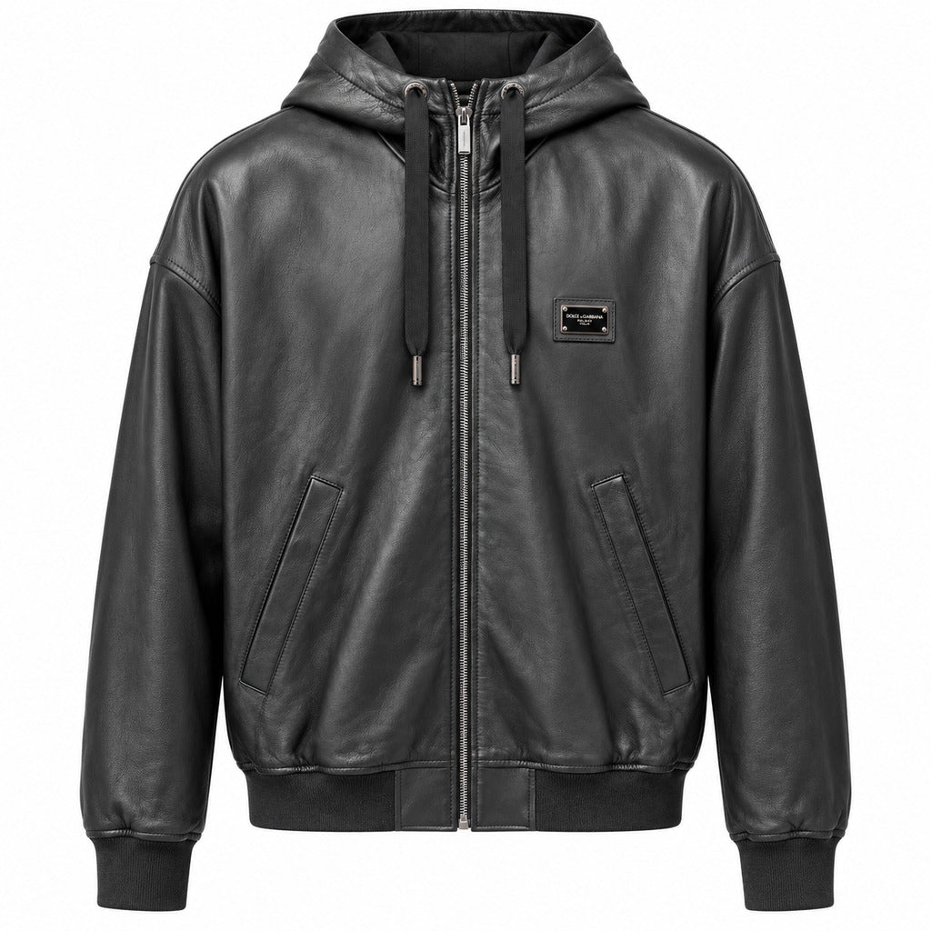 Dolce & Gabbana Men's Black Lambskin Jacket