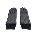 Cavalli Class Men's Leather Gloves – Black