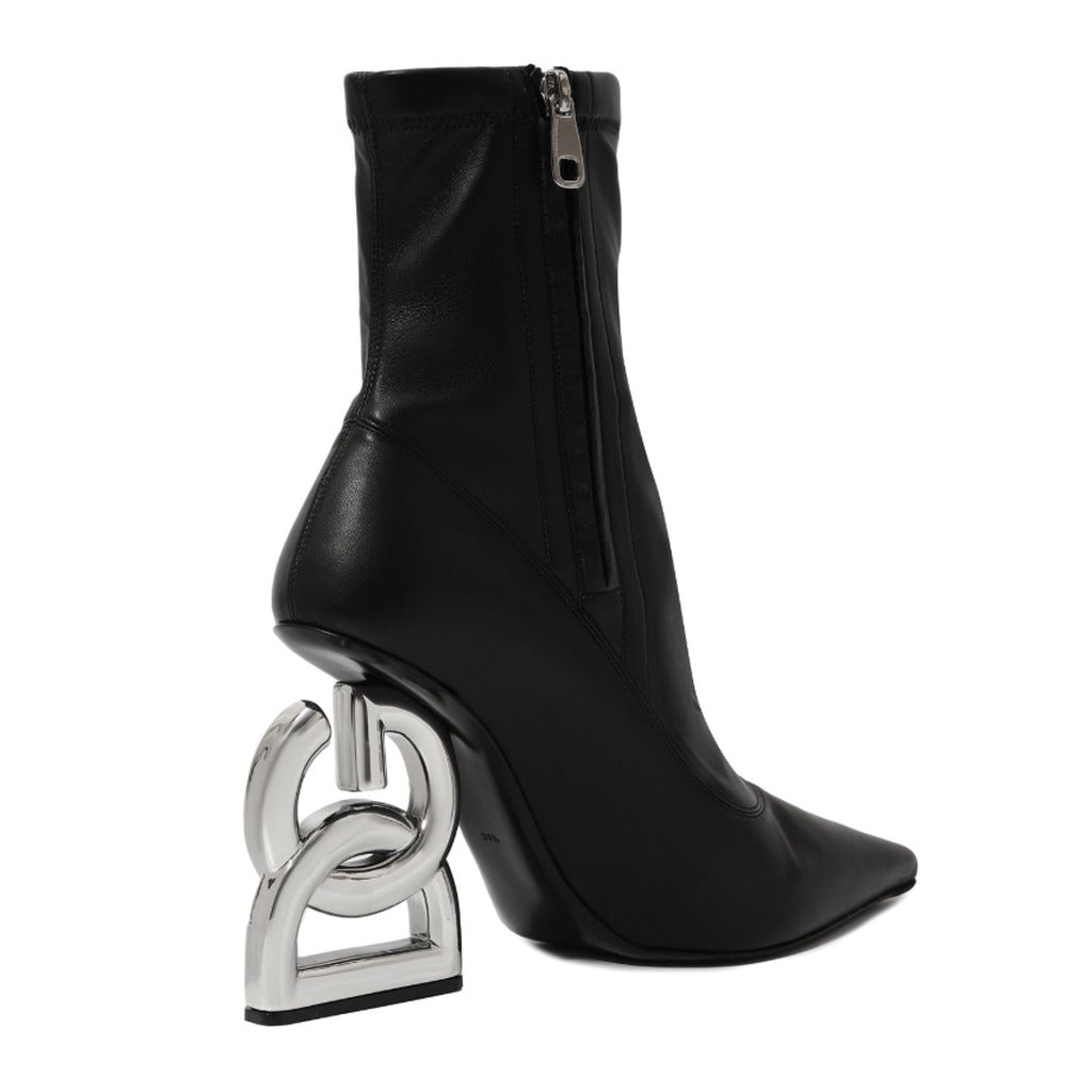 Dolce & Gabbana · Stivaletti Wonder in pelle nera