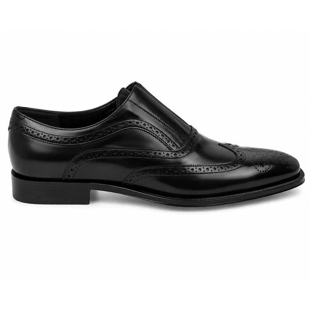 D&G · Zweifarbige Derby-Schuhe aus Leder