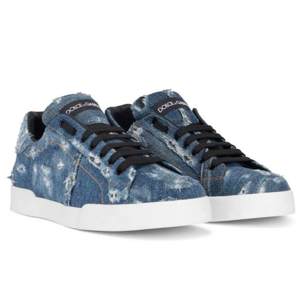Dolce & Gabbana · Baskets Patch Denim