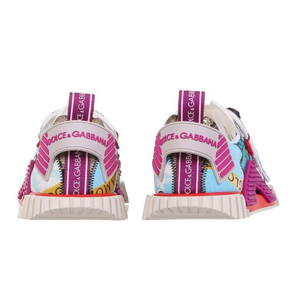 Dolce & Gabbana · Multicolour Patch Sneakers