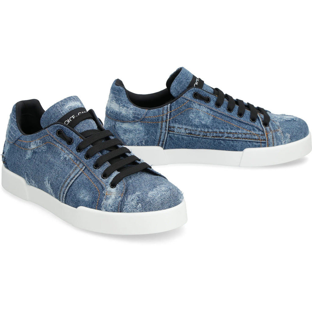Dolce & Gabbana · Baskets Patch Denim