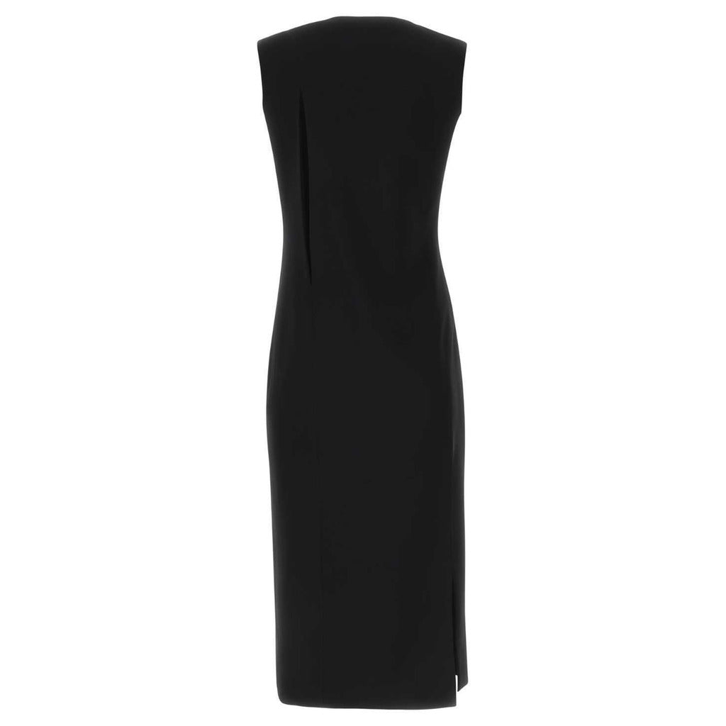 Versace · Vestido de viscosa con aberturas laterales
