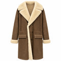 Dolce & Gabbana Men's Brown Leather Coat
