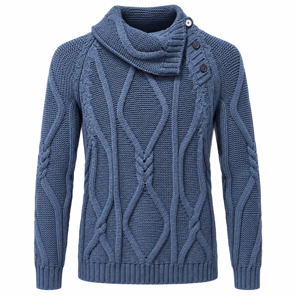 Dolce & Gabbana · Jersey de algodón azul para hombre