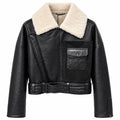 Dolce & Gabbana Men's Black Shearling Jacket