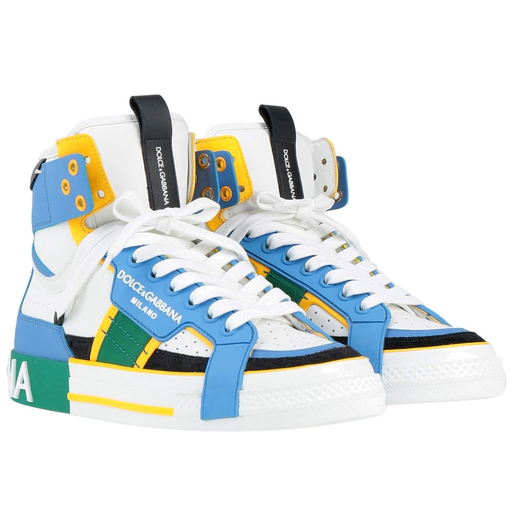 Dolce & Gabbana · Sneakers hautes multicolores pour femme
