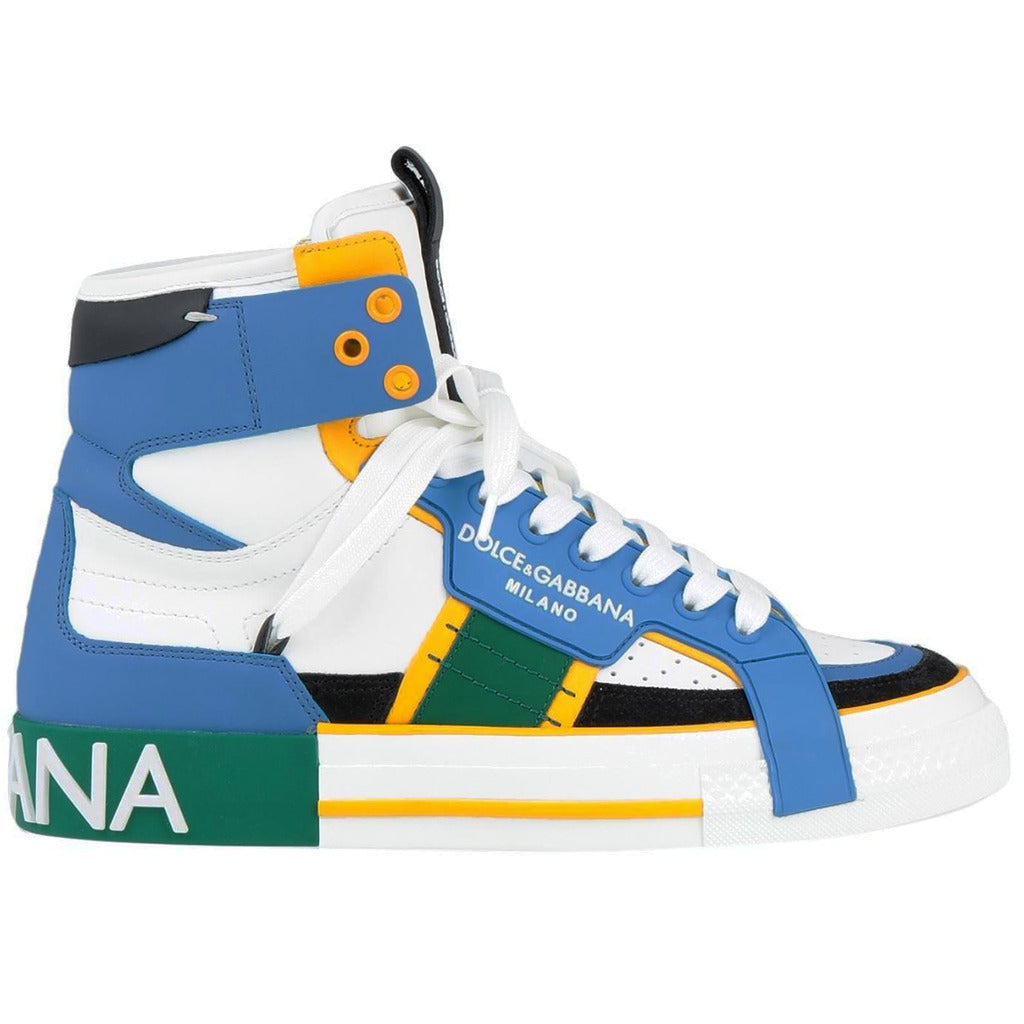 Dolce & Gabbana · Sneakers hautes multicolores pour femme