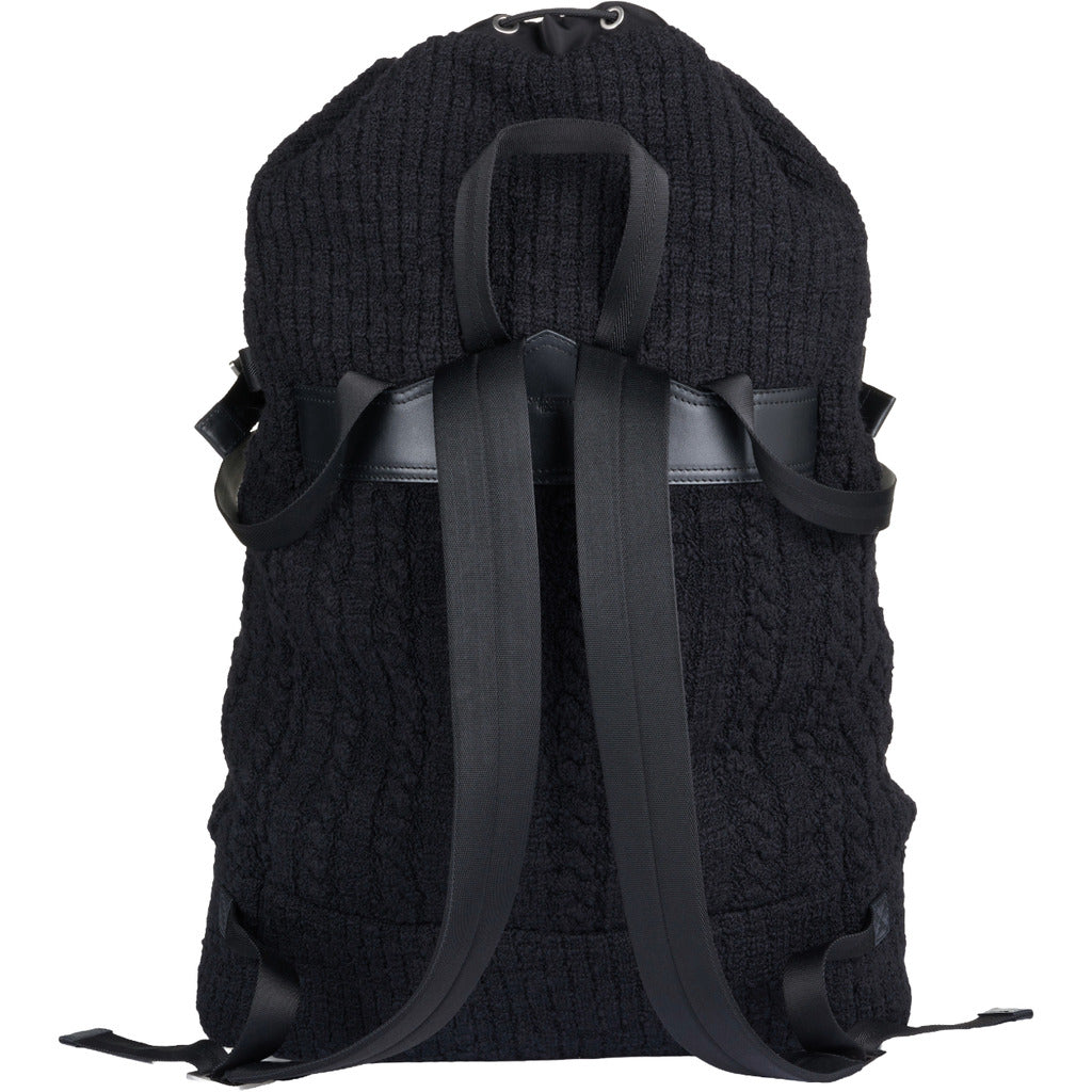 Dolce & Gabbana · Sac à dos noir à texture de point
