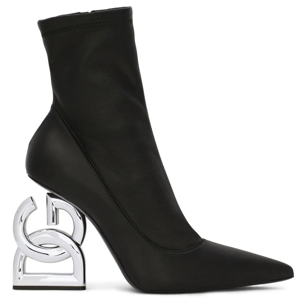Dolce & Gabbana · Stivaletti Wonder in pelle nera