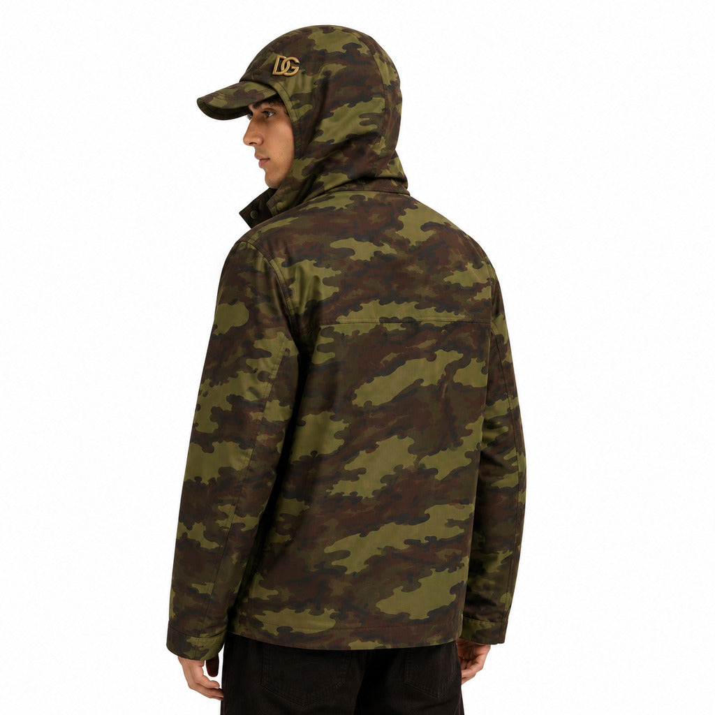 Dolce & Gabbana · Chaqueta de camuflaje con capucha