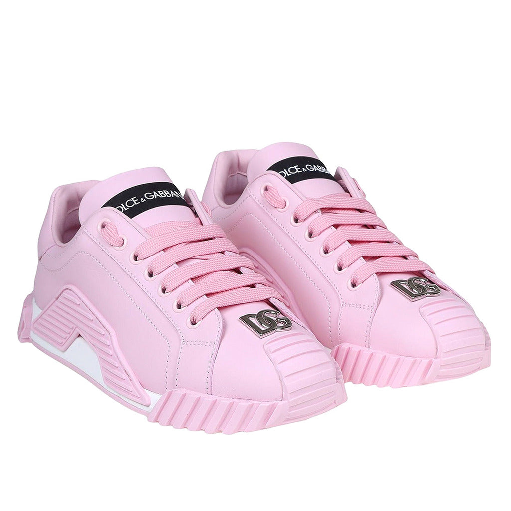 Dolce & Gabbana · Baskets en nappa rose