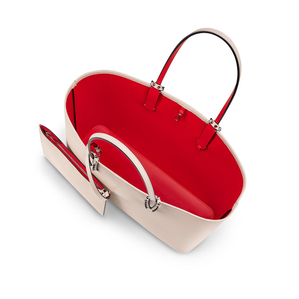 Christian Louboutin Cabata Large · Tote-Bag in Milchbeige