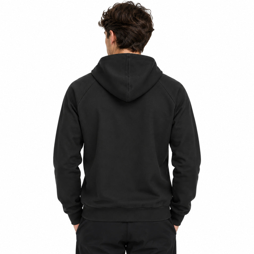 Dolce & Gabbana Men's Logo Zip Hoodie – Black