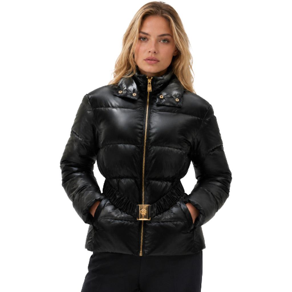 Versace · Plumífero acolchado de mujer con cinturón
