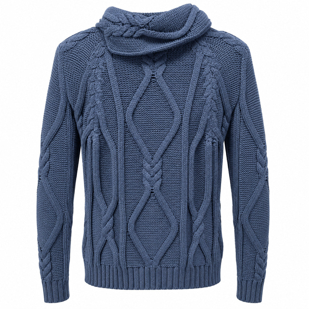 Dolce & Gabbana · Jersey de algodón azul para hombre