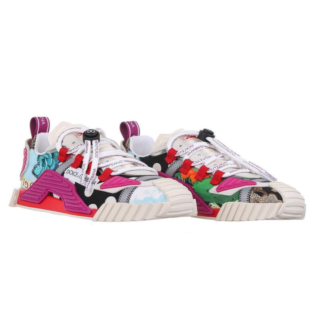 Dolce & Gabbana · Multicolour Patch Sneakers