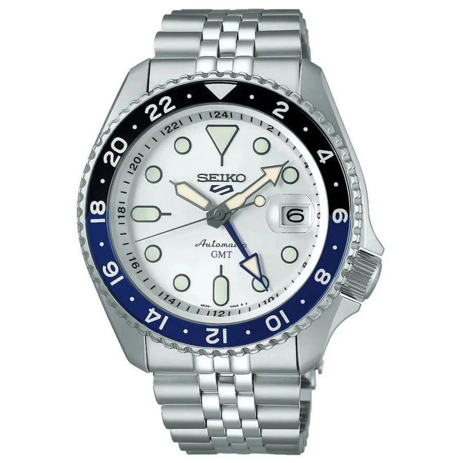 Seiko 5 Sports GMT SSK033K1 · Automático azul cielo