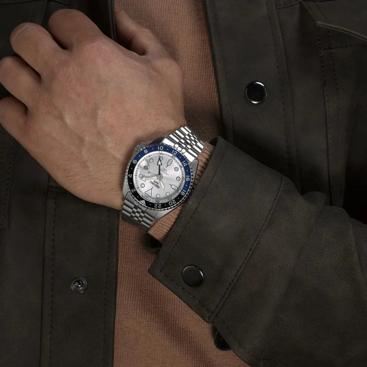 Seiko 5 Sports GMT SSK033K1 · Automático azul cielo