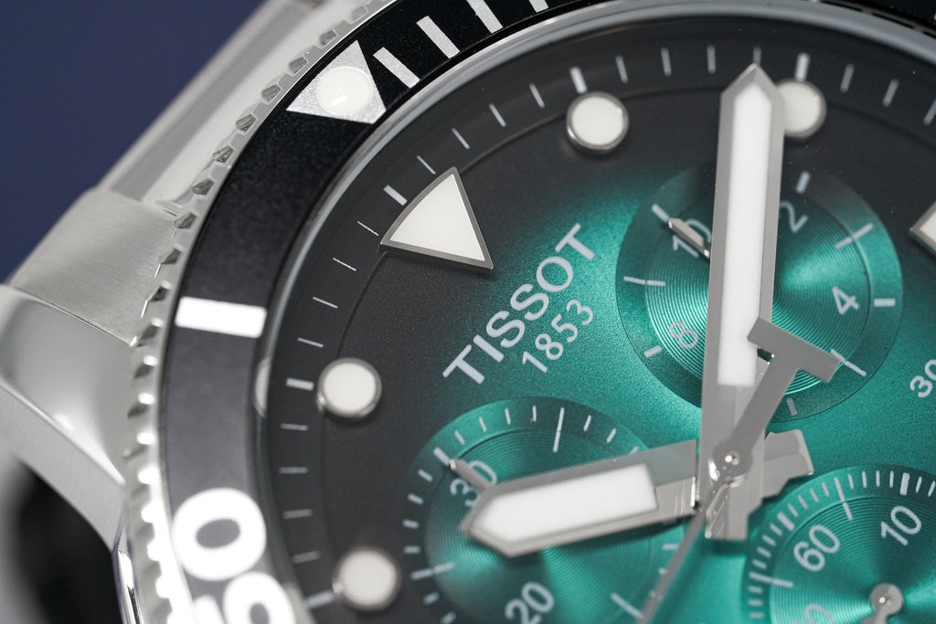 Tissot Seastar 1000 Chronograph T120.417.11.091.01 · Verde