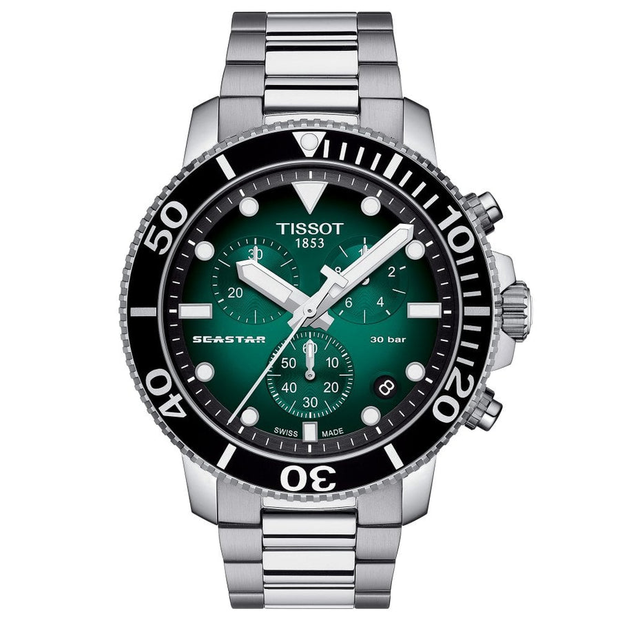 Tissot Seastar 1000 Chronograph T120.417.11.091.01 · Verde