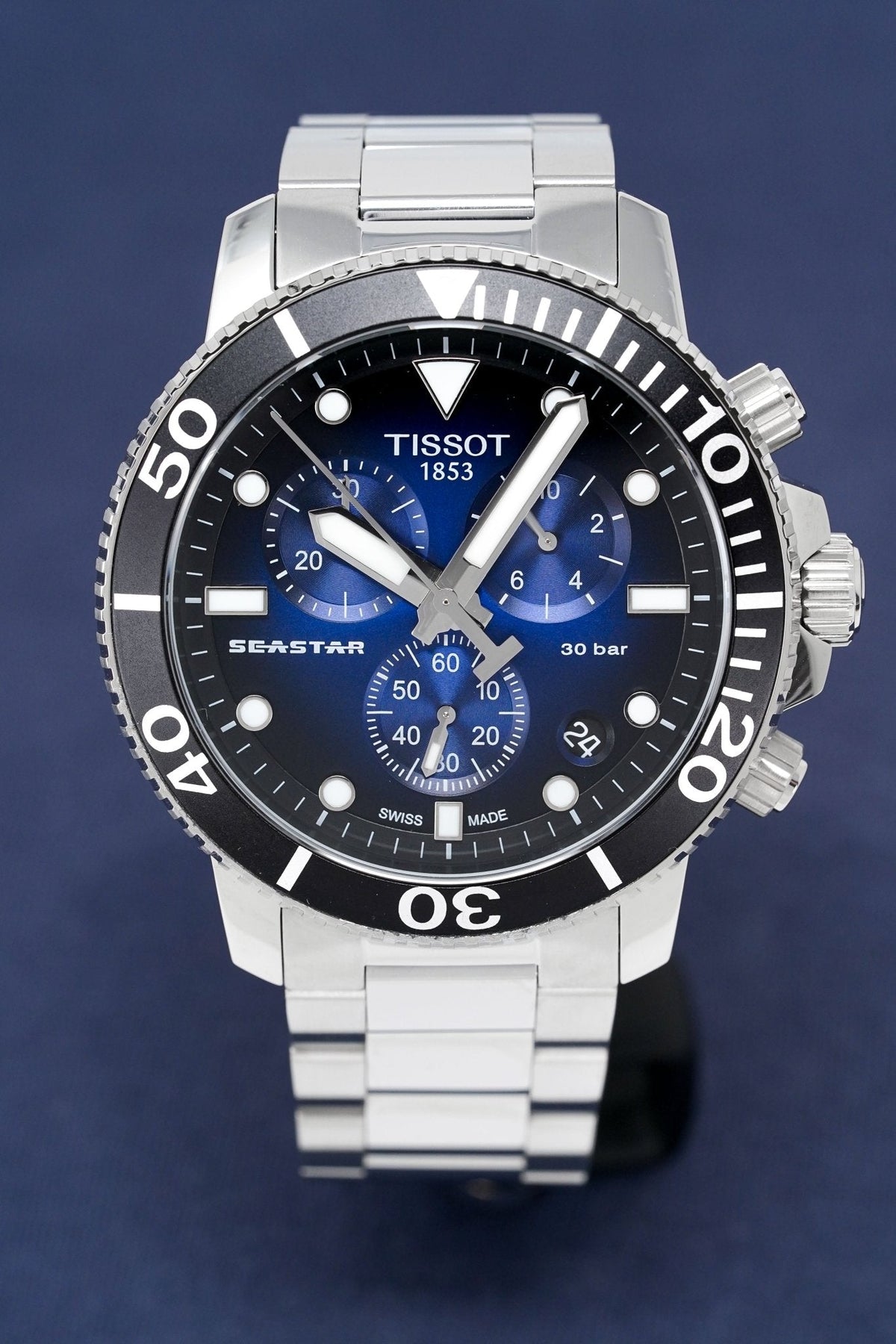 Tissot Seastar 1000 Chronograph T120.417.11.041.01 · Azul