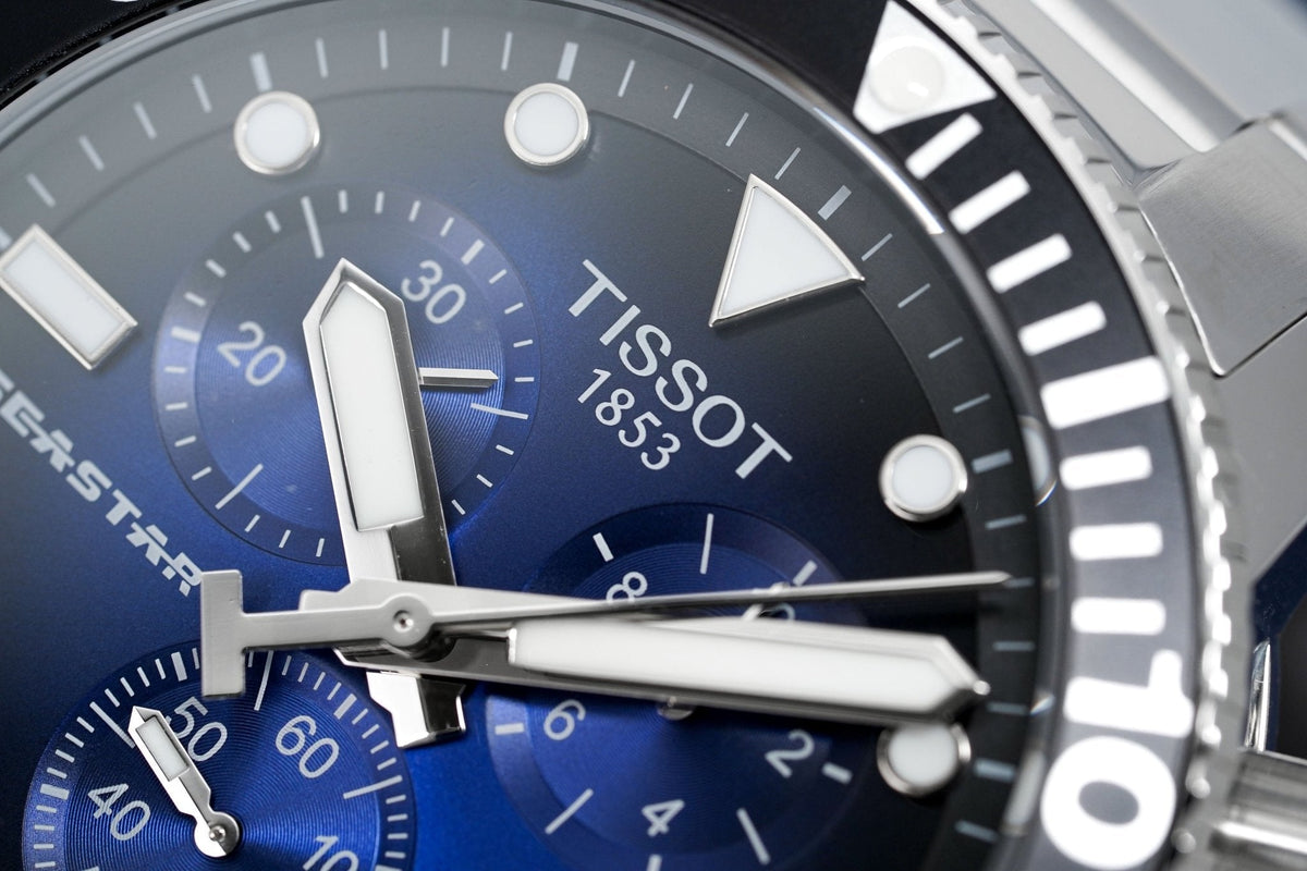 Tissot Seastar 1000 Chronograph T120.417.11.041.01 · Azul