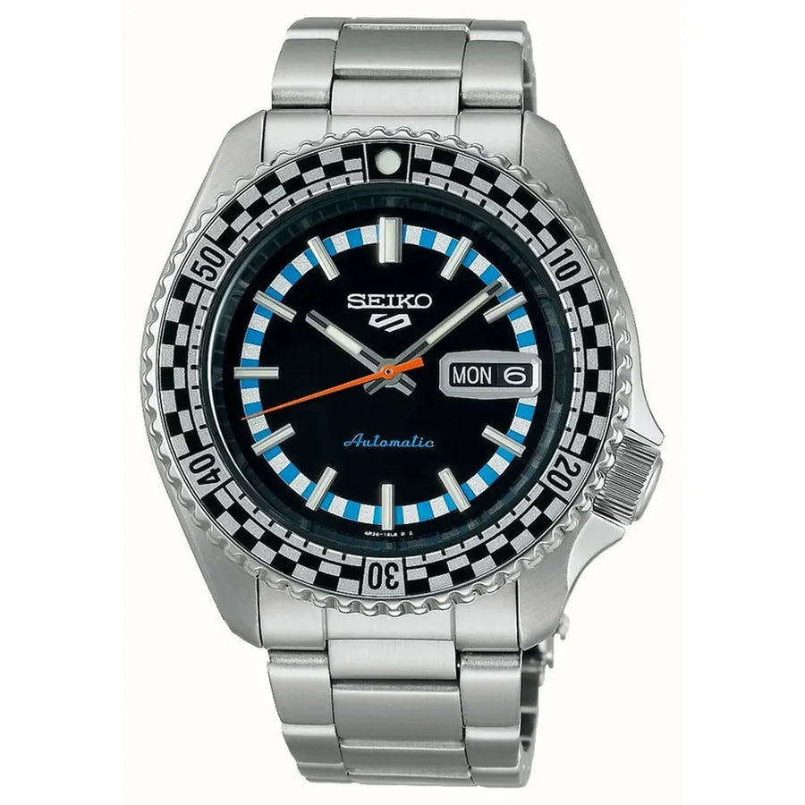 Seiko 5 Sports SRPK67K1 Checker Flag · Automático