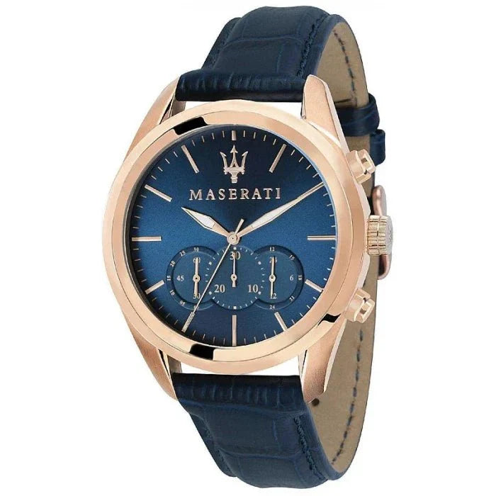 Maserati Traguardo R8871612015 · Cronógrafo azul
